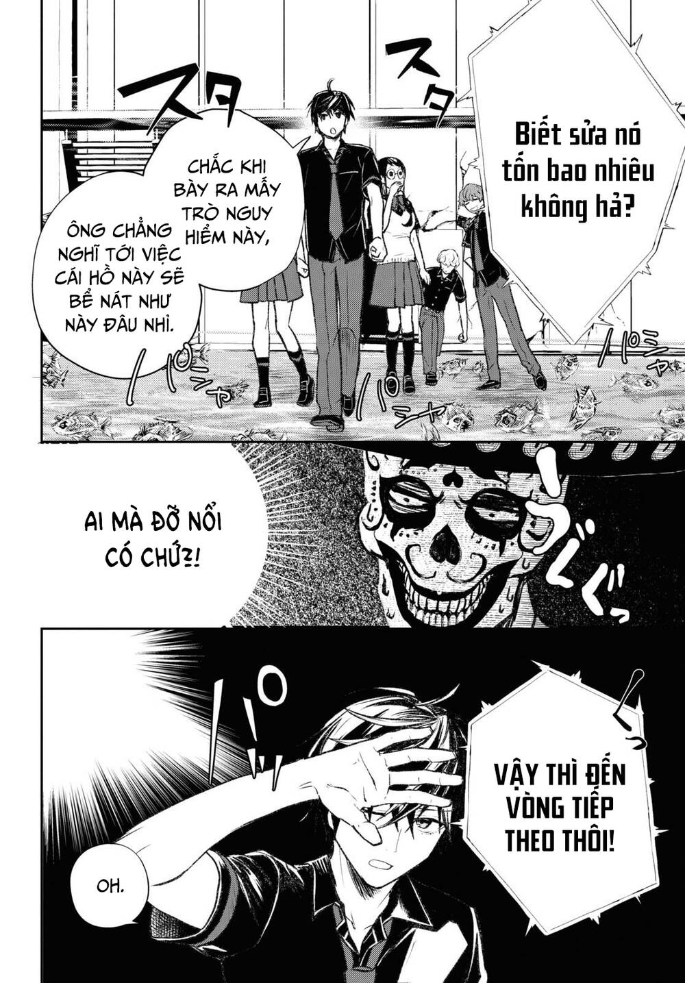 Cựu Dũng Giả Trở Về Từ Thế Giới Khác Tham Gia Vào Trò Chơi Tử Thần!: Chapter 10