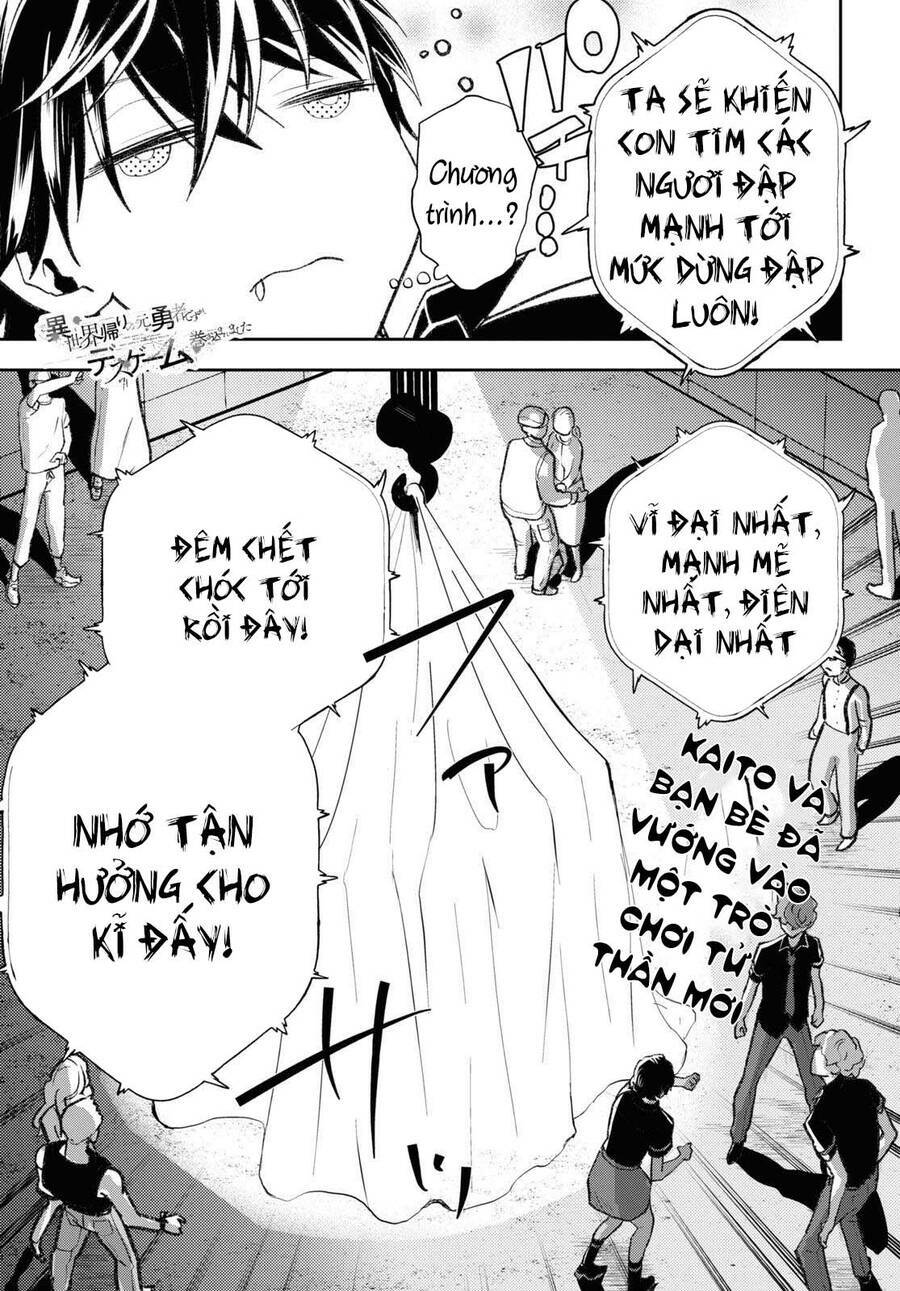 Cựu Dũng Giả Trở Về Từ Thế Giới Khác Tham Gia Vào Trò Chơi Tử Thần!: Chapter 9.2
