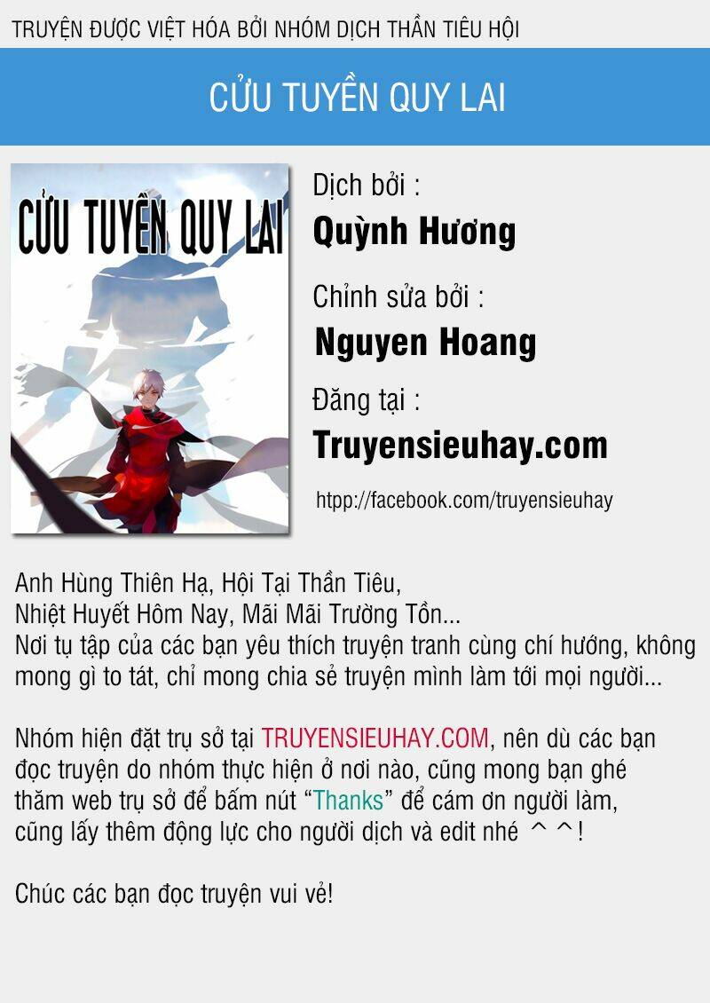 Cửu Tuyền Quy Lai: Chapter 54