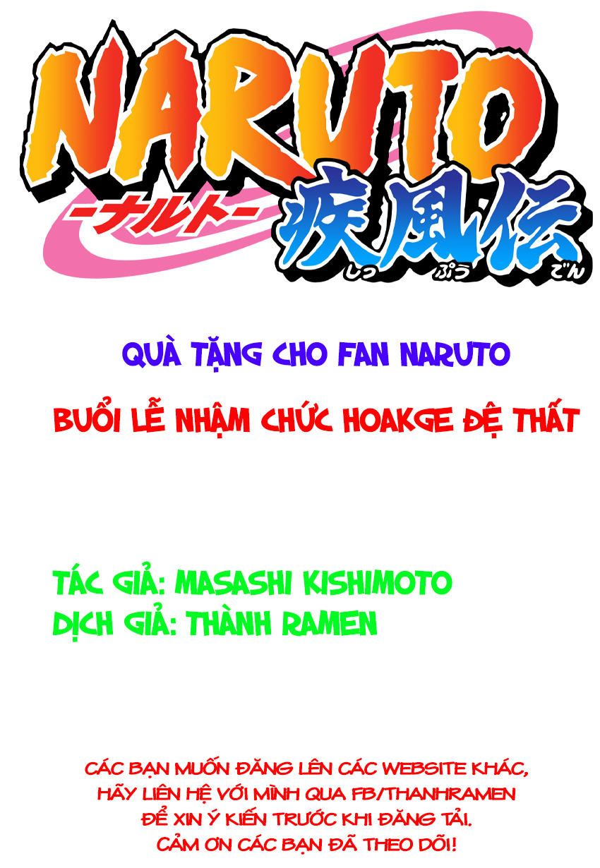 Cửu Vĩ Hồ Ly Ngoại Truyện Hokage Đệ Thất: Chapter 10.1