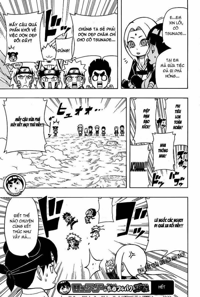 Cửu Vĩ Hồ Ly Ngoại Truyện Rock Lee: Chapter 11