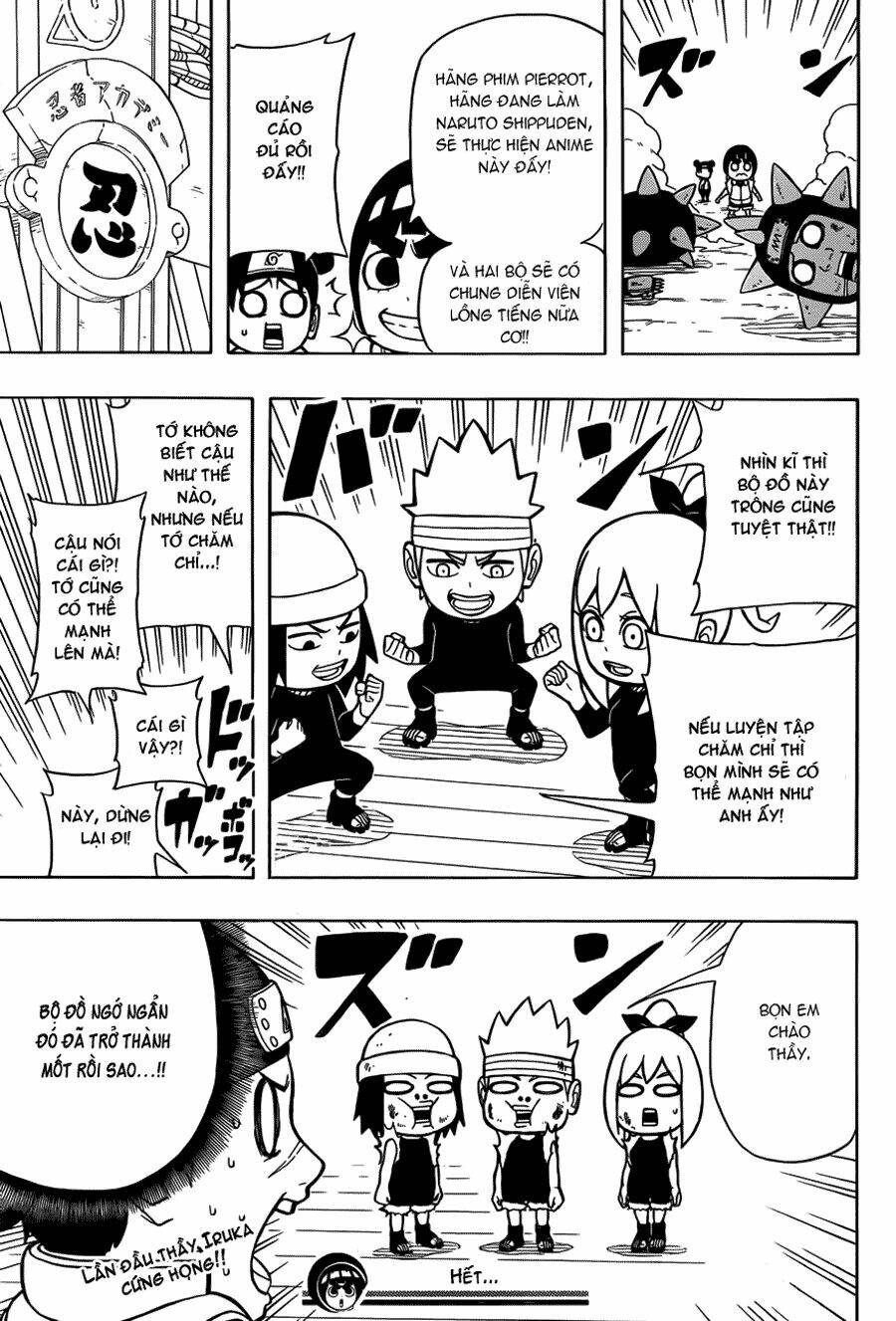Cửu Vĩ Hồ Ly Ngoại Truyện Rock Lee: Chapter 12.5