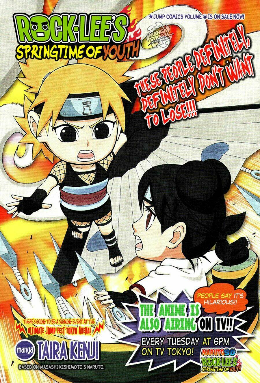 Cửu Vĩ Hồ Ly Ngoại Truyện Rock Lee: Chapter 15