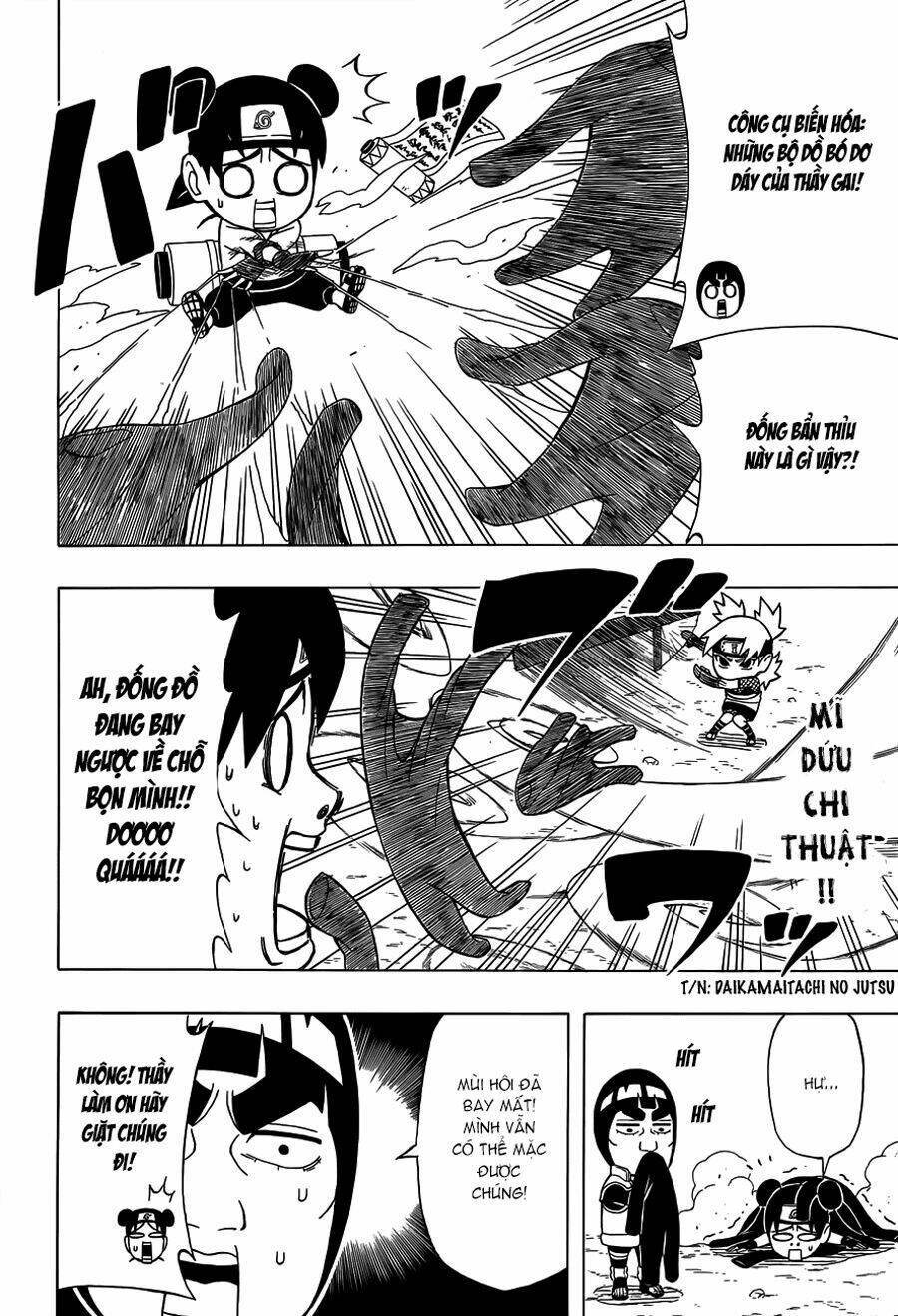 Cửu Vĩ Hồ Ly Ngoại Truyện Rock Lee: Chapter 15
