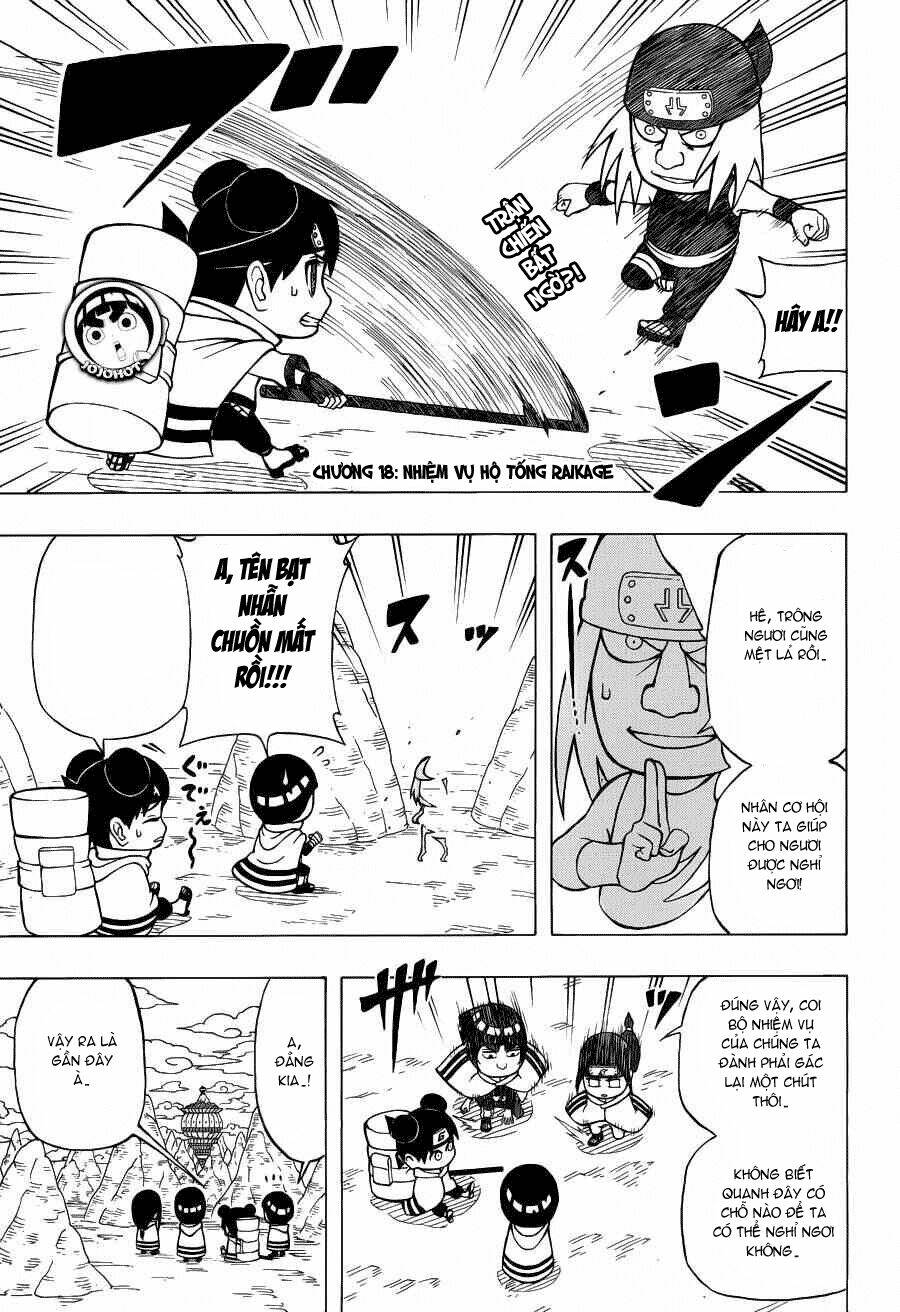 Cửu Vĩ Hồ Ly Ngoại Truyện Rock Lee: Chapter 18