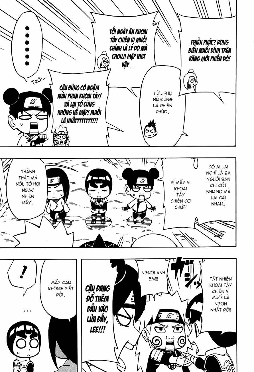 Cửu Vĩ Hồ Ly Ngoại Truyện Rock Lee: Chapter 23