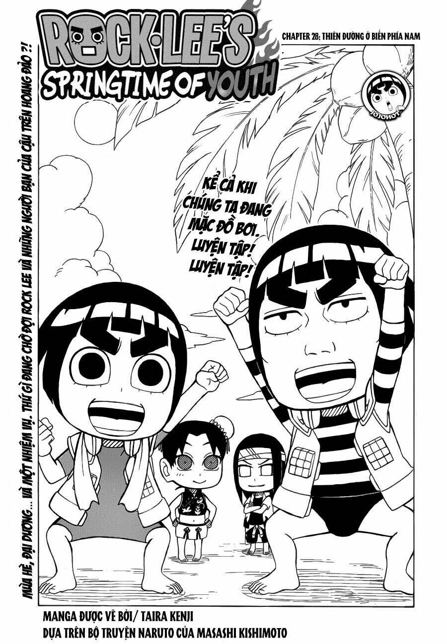 Cửu Vĩ Hồ Ly Ngoại Truyện Rock Lee: Chapter 28