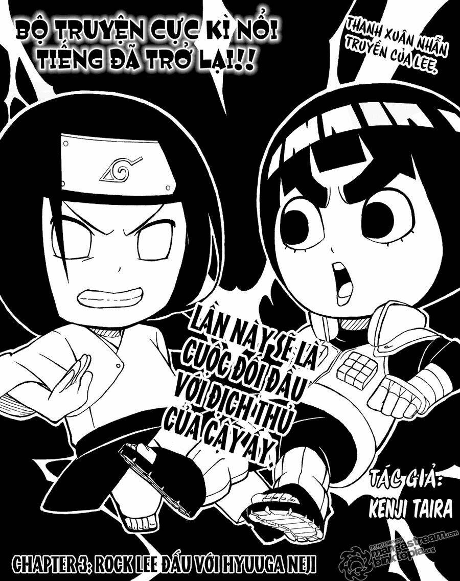 Cửu Vĩ Hồ Ly Ngoại Truyện Rock Lee: Chapter 3
