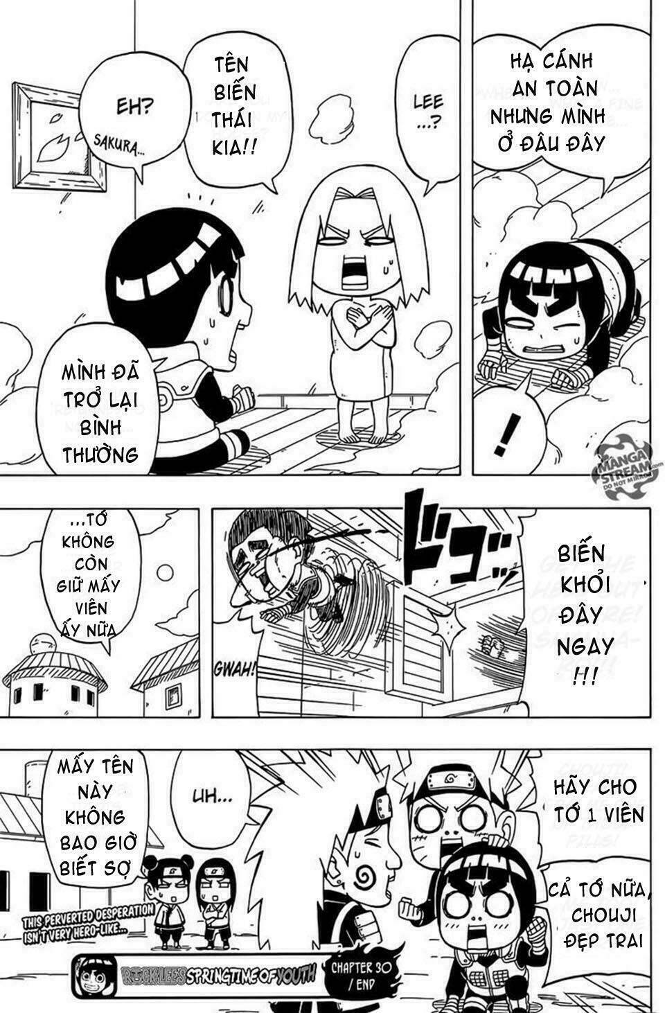 Cửu Vĩ Hồ Ly Ngoại Truyện Rock Lee: Chapter 30