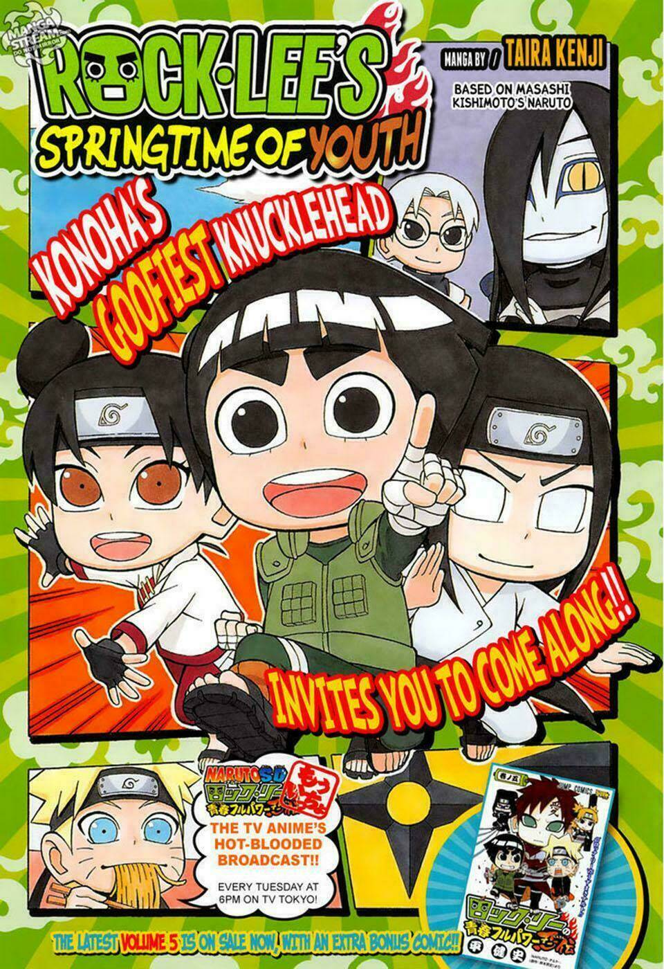 Cửu Vĩ Hồ Ly Ngoại Truyện Rock Lee: Chapter 31