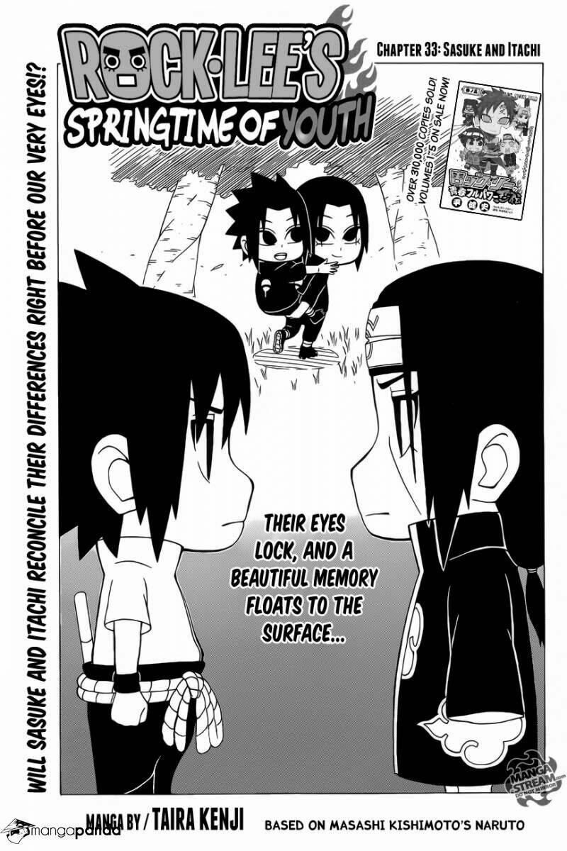 Cửu Vĩ Hồ Ly Ngoại Truyện Rock Lee: Chapter 33