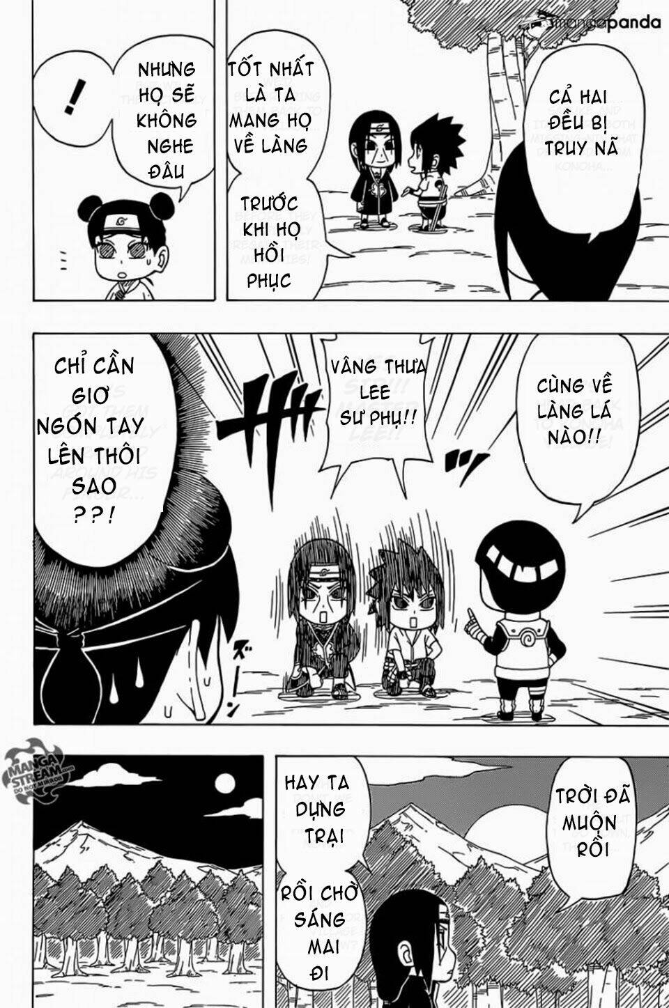 Cửu Vĩ Hồ Ly Ngoại Truyện Rock Lee: Chapter 33