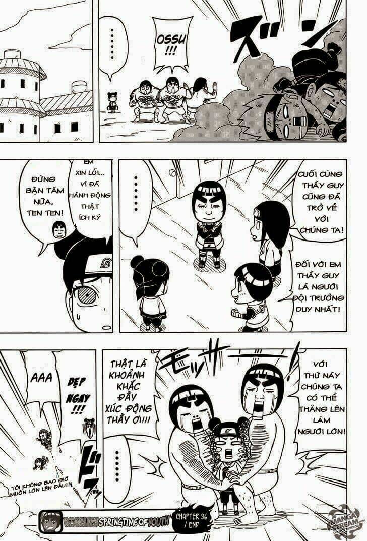 Cửu Vĩ Hồ Ly Ngoại Truyện Rock Lee: Chapter 36