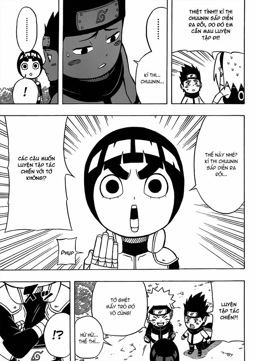 Cửu Vĩ Hồ Ly Ngoại Truyện Rock Lee: Chapter 7.5