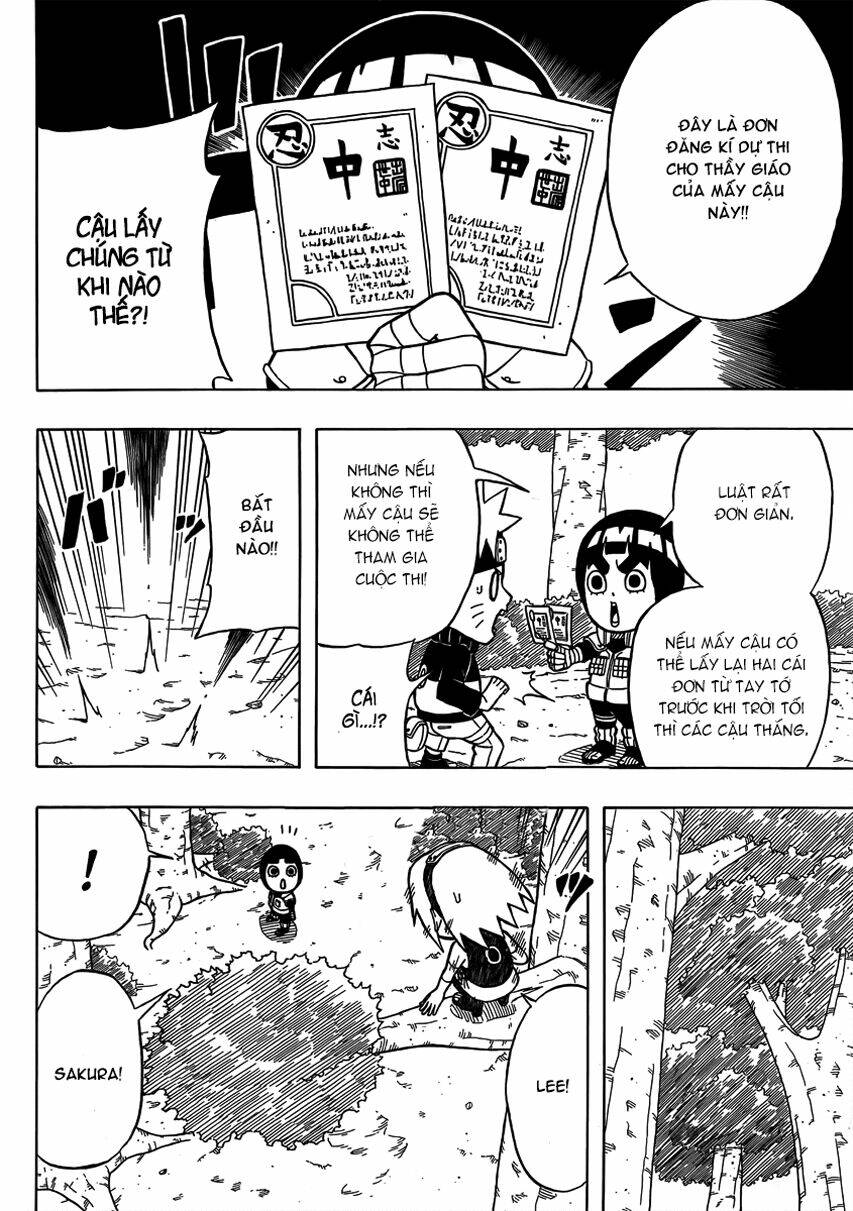 Cửu Vĩ Hồ Ly Ngoại Truyện Rock Lee: Chapter 7.5