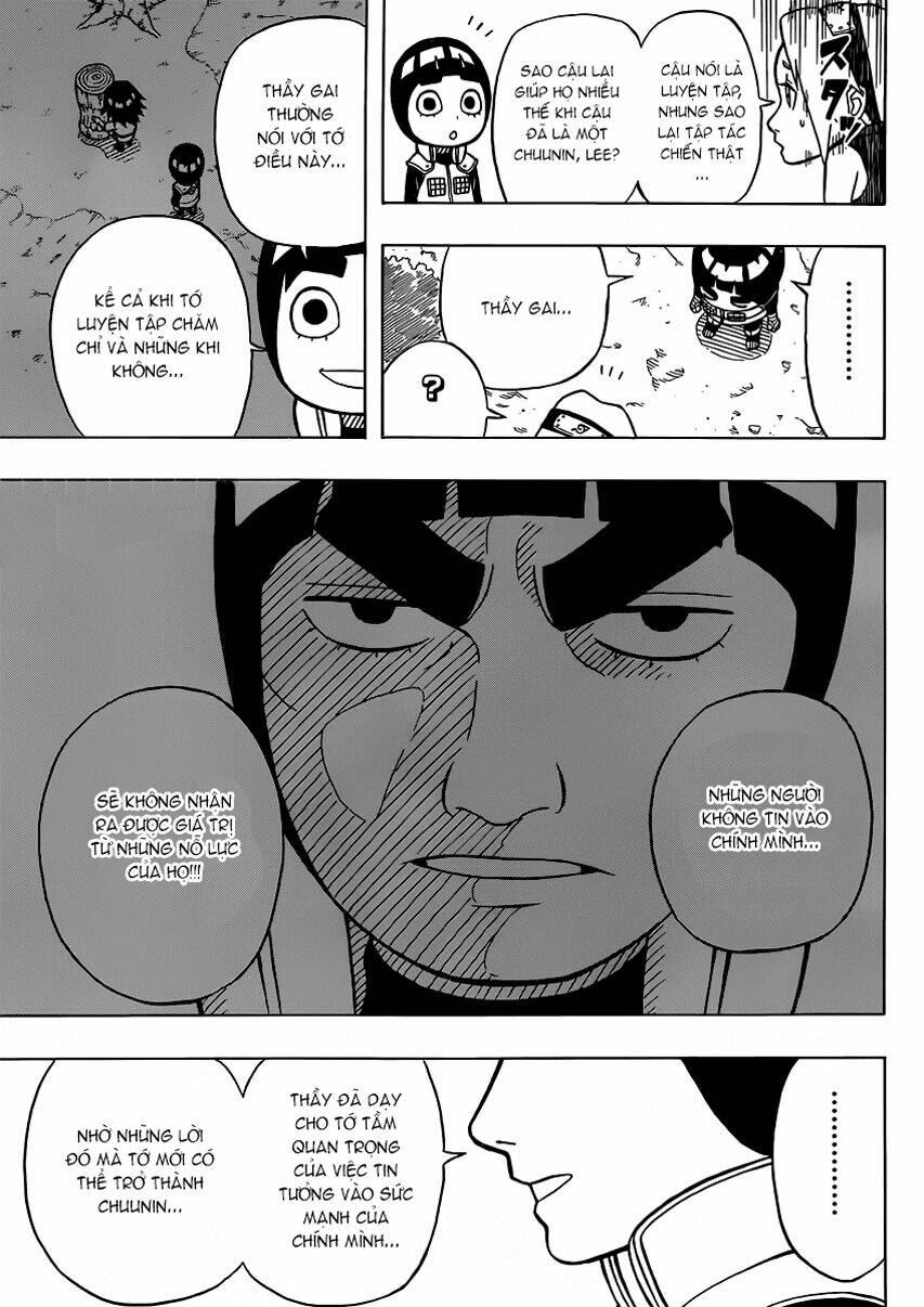 Cửu Vĩ Hồ Ly Ngoại Truyện Rock Lee: Chapter 7.5