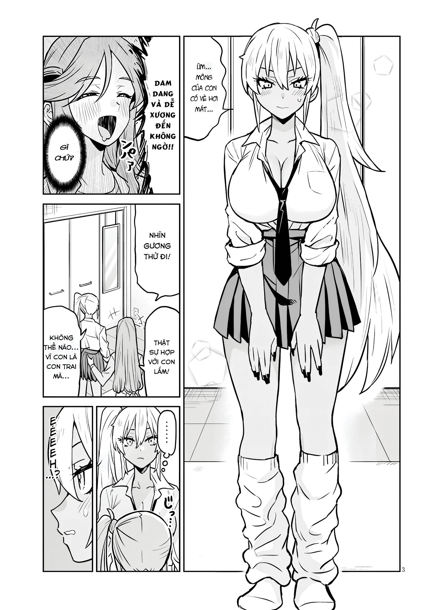 Danshi Kokoseidakedo Gyaru ni TS Shimashita: Chapter 2