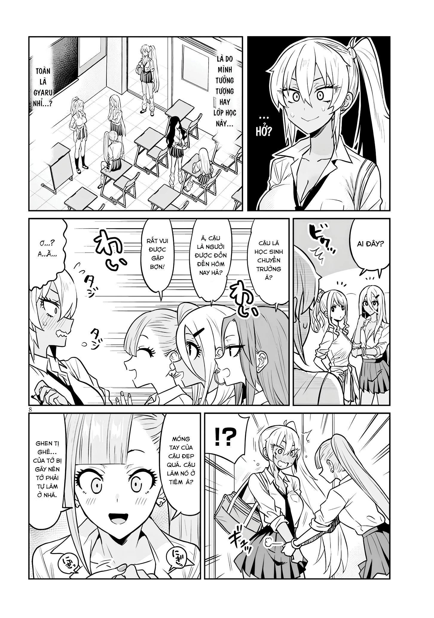 Danshi Kokoseidakedo Gyaru ni TS Shimashita: Chapter 2