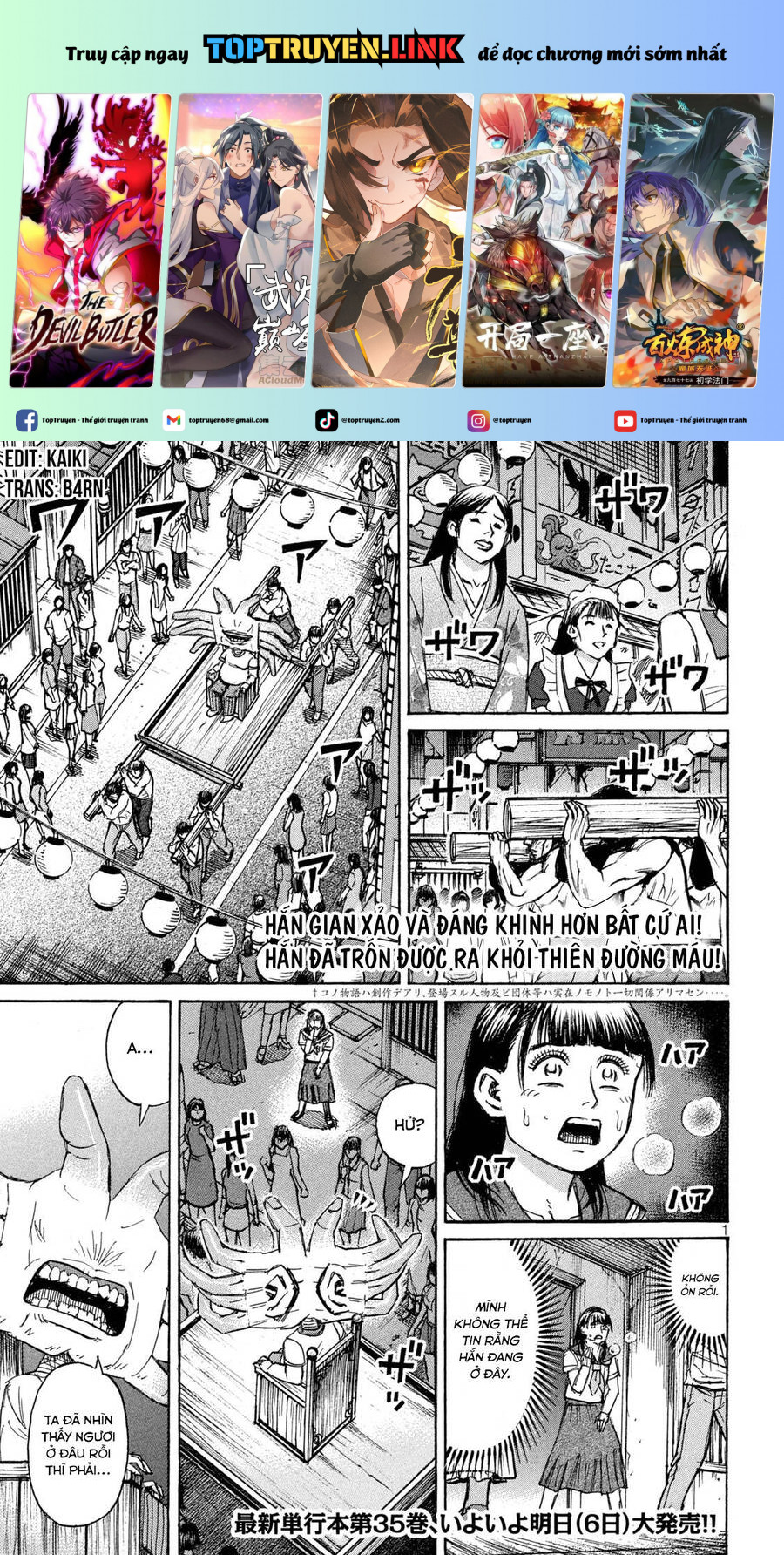 Đảo Ma Cà Rồng Phần 3: Chapter 835
