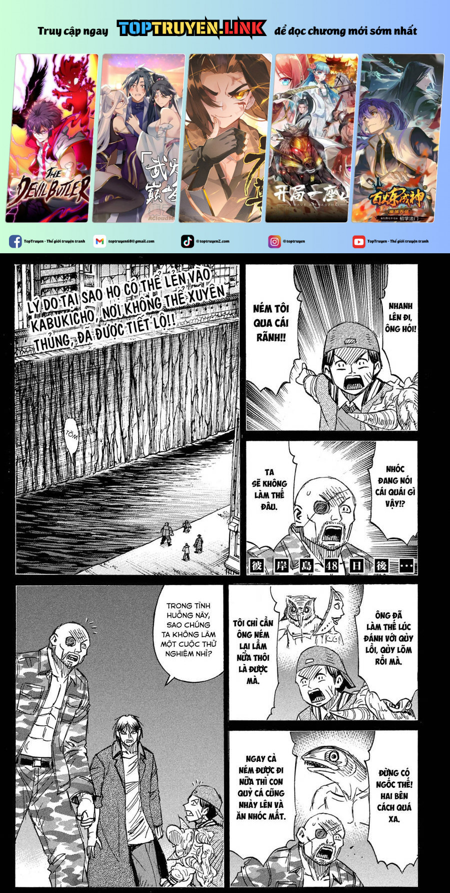 Đảo Ma Cà Rồng Phần 3: Chapter 842