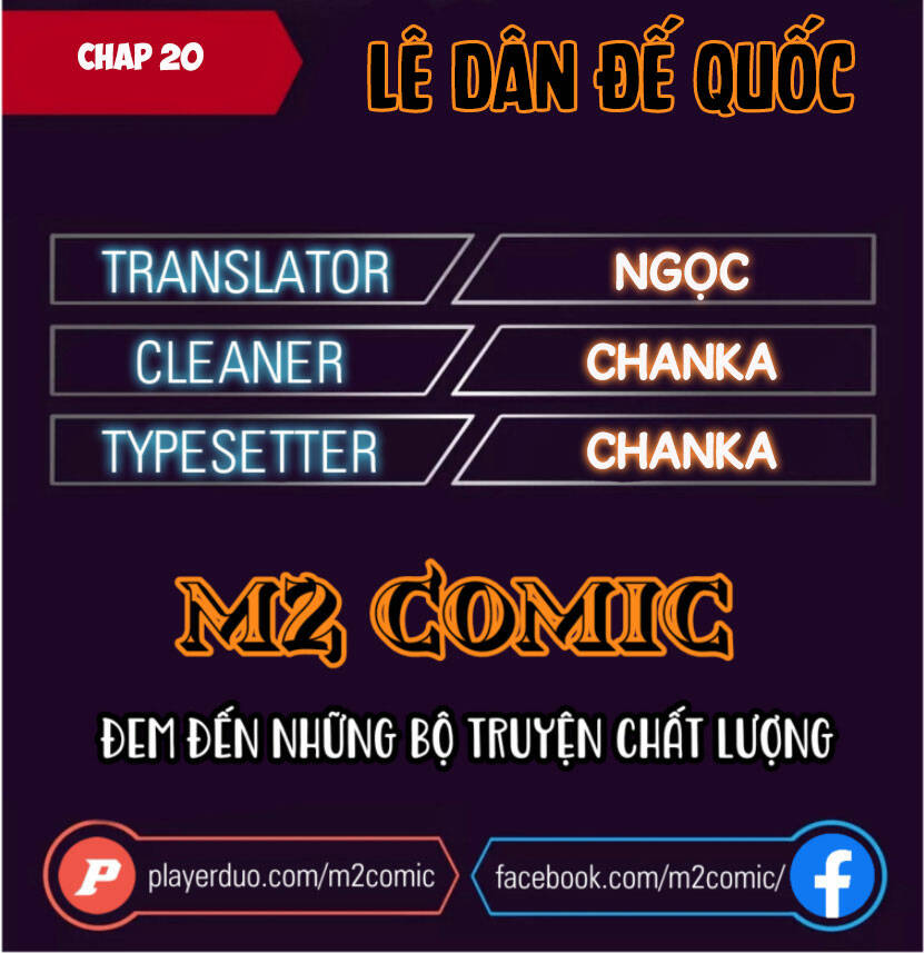 Đế Quốc Lê Man: Chapter 20