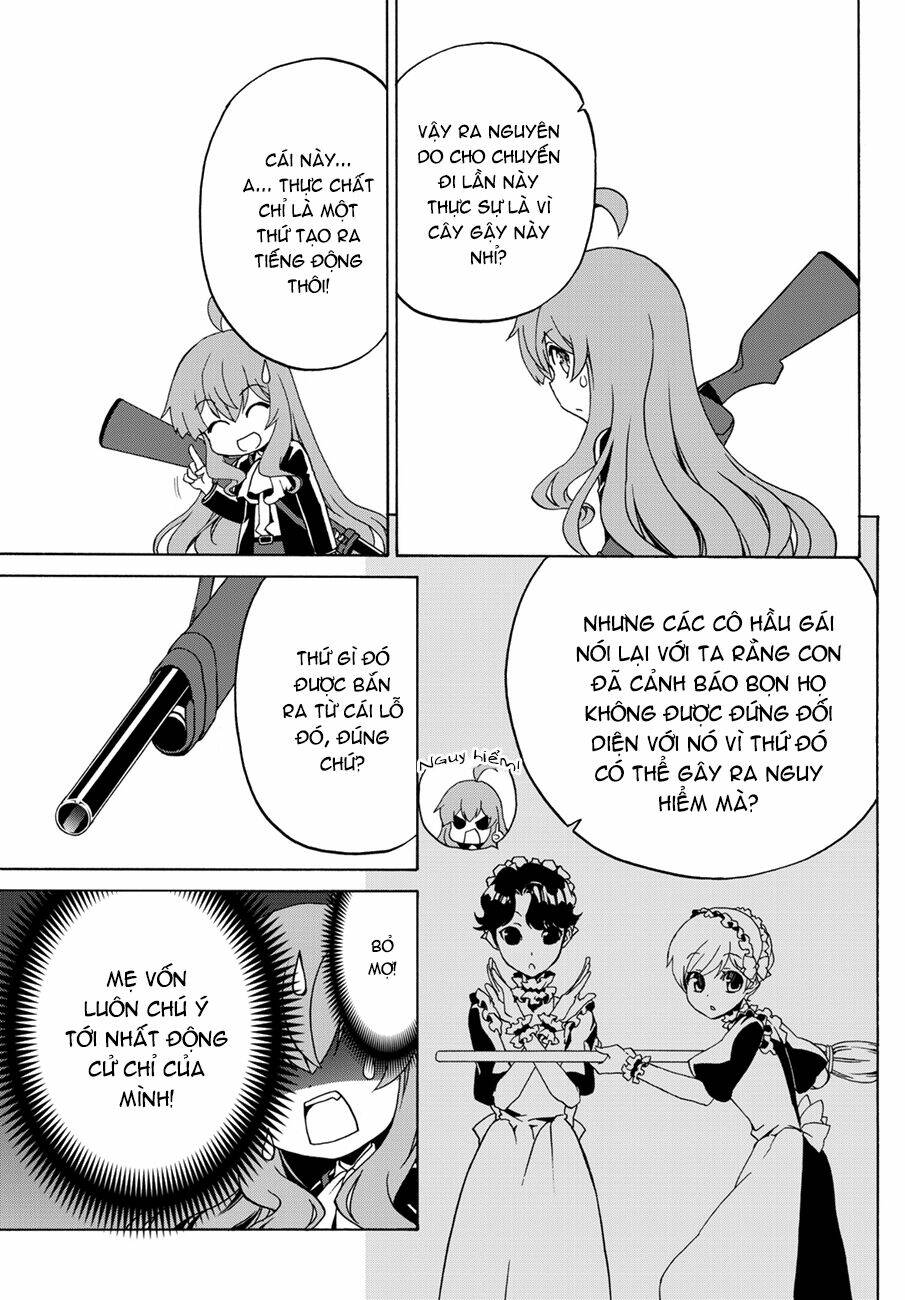 Doushitemo Hametsushitakunai Akuyaku Reijou Ga Gendai Heiki Wo Te Ni Shita Kekka Ga Kore Desu: Chapter 13