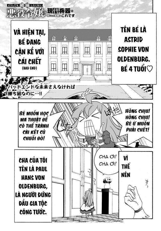 Doushitemo Hametsushitakunai Akuyaku Reijou Ga Gendai Heiki Wo Te Ni Shita Kekka Ga Kore Desu: Chapter 2