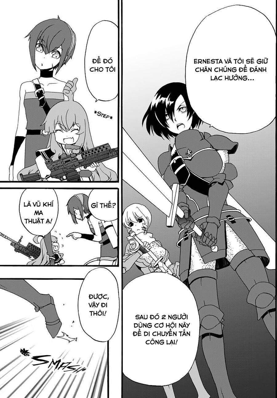 Doushitemo Hametsushitakunai Akuyaku Reijou Ga Gendai Heiki Wo Te Ni Shita Kekka Ga Kore Desu: Chapter 35