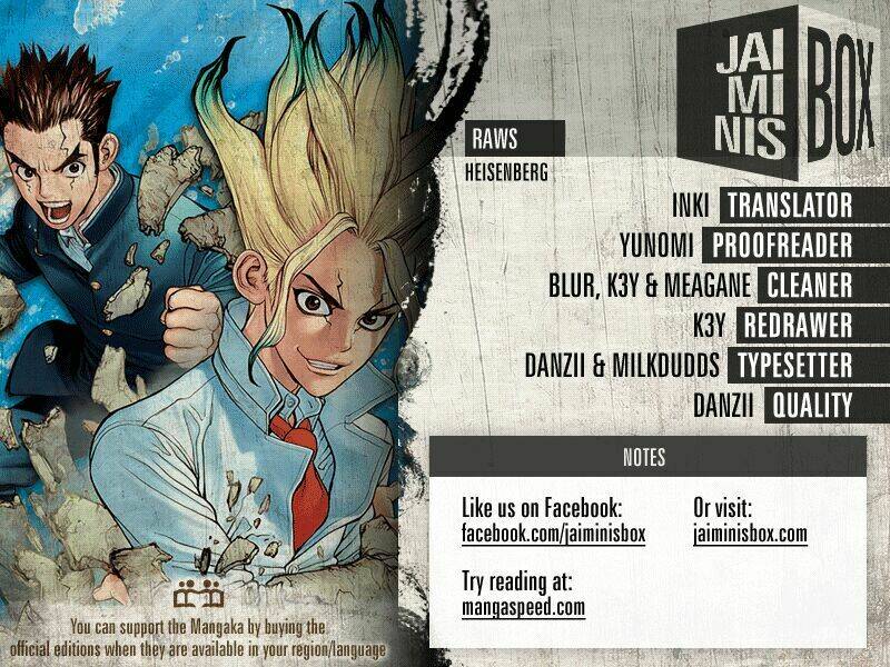 Dr.stone - Hồi Sinh Thế Giới: Chapter 10