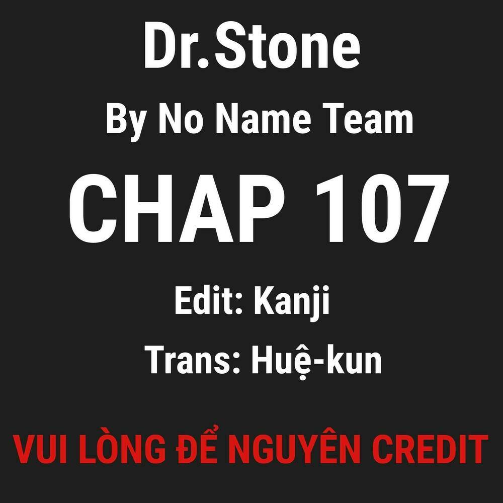 Dr.stone - Hồi Sinh Thế Giới: Chapter 107