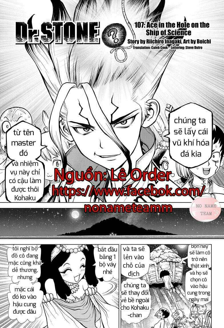 Dr.stone - Hồi Sinh Thế Giới: Chapter 107
