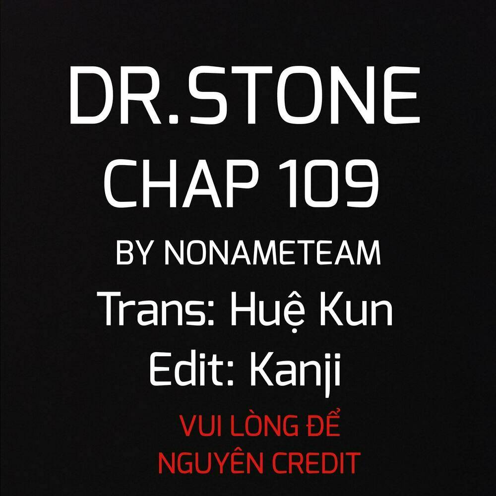 Dr.stone - Hồi Sinh Thế Giới: Chapter 109