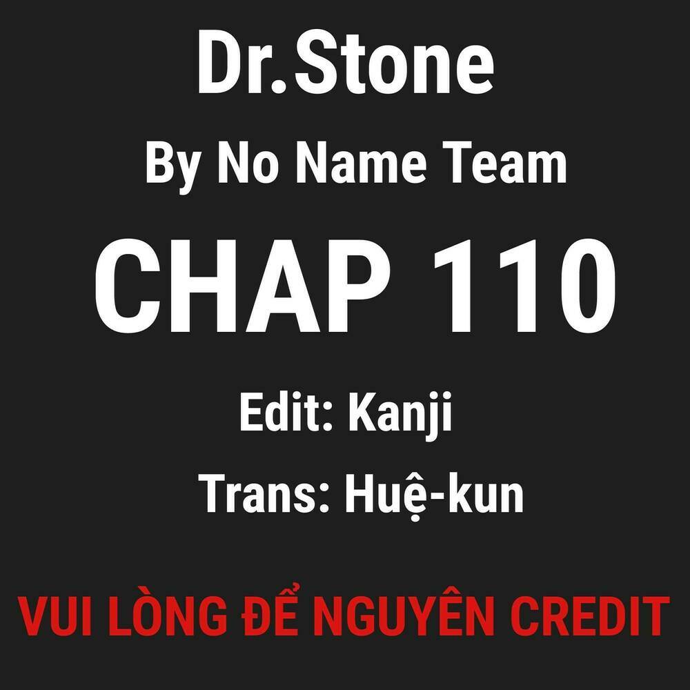 Dr.stone - Hồi Sinh Thế Giới: Chapter 110