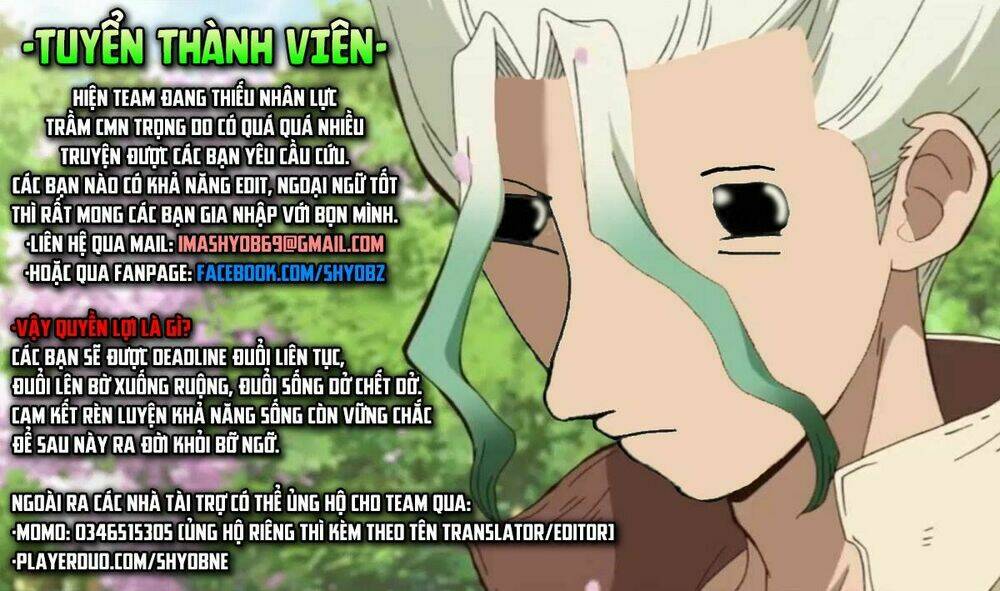 Dr.stone - Hồi Sinh Thế Giới: Chapter 137