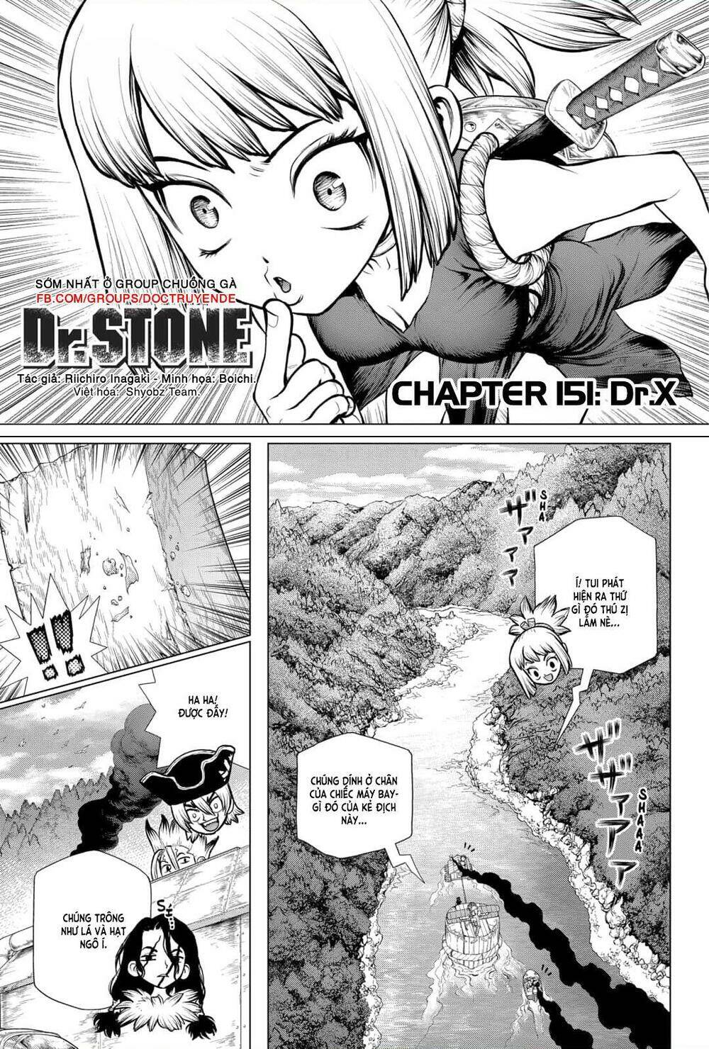 Dr.stone - Hồi Sinh Thế Giới: Chapter 151