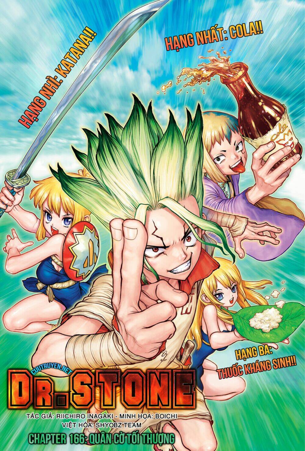 Dr.stone - Hồi Sinh Thế Giới: Chapter 166
