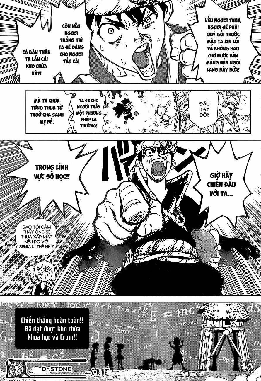 Dr.stone - Hồi Sinh Thế Giới: Chapter 18