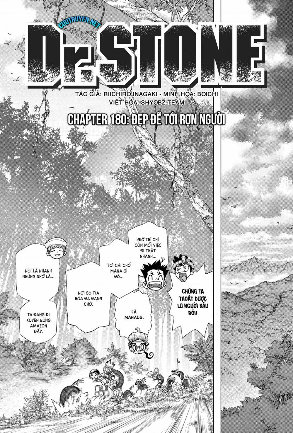 Dr.stone - Hồi Sinh Thế Giới: Chapter 180