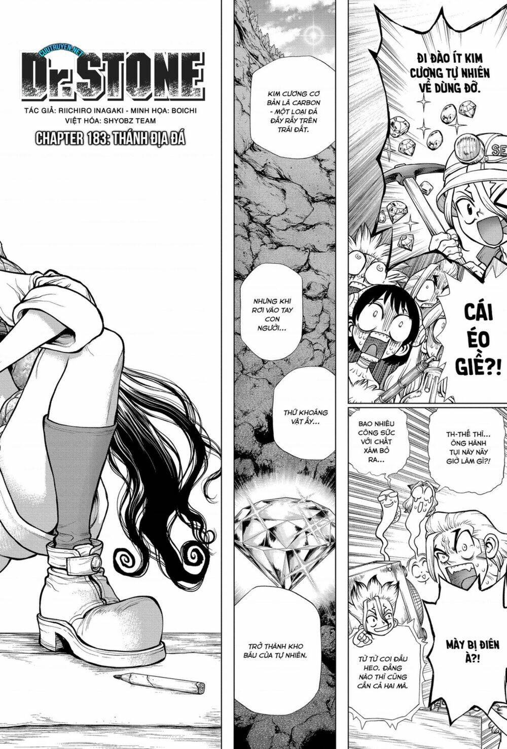Dr.stone - Hồi Sinh Thế Giới: Chapter 183