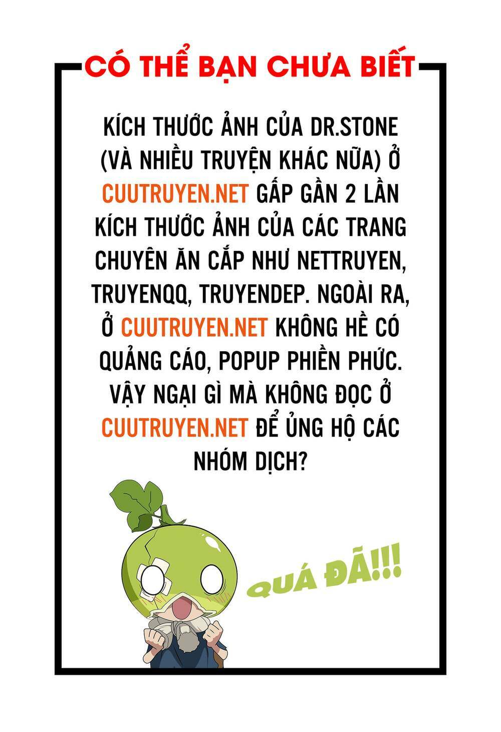 Dr.stone - Hồi Sinh Thế Giới: Chapter 203