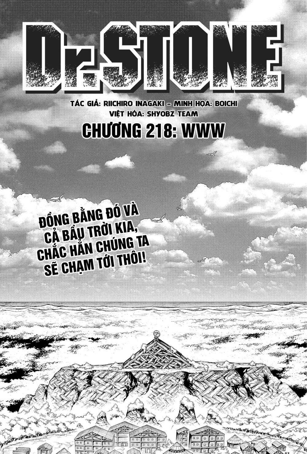 Dr.stone - Hồi Sinh Thế Giới: Chapter 218