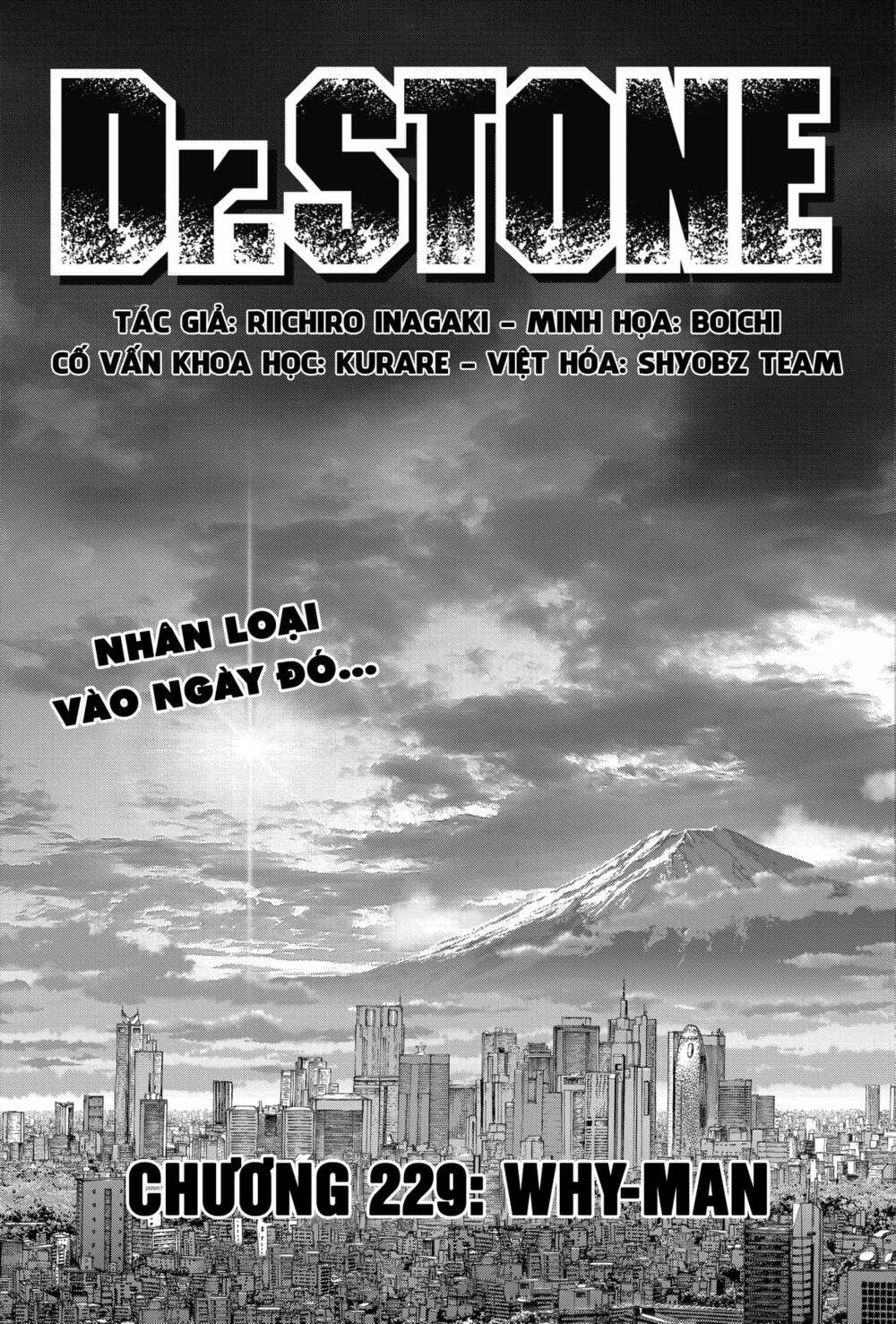 Dr.stone - Hồi Sinh Thế Giới: Chapter 229