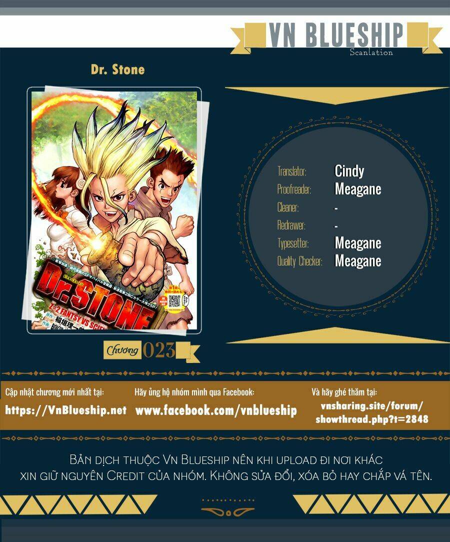 Dr.stone - Hồi Sinh Thế Giới: Chapter 23