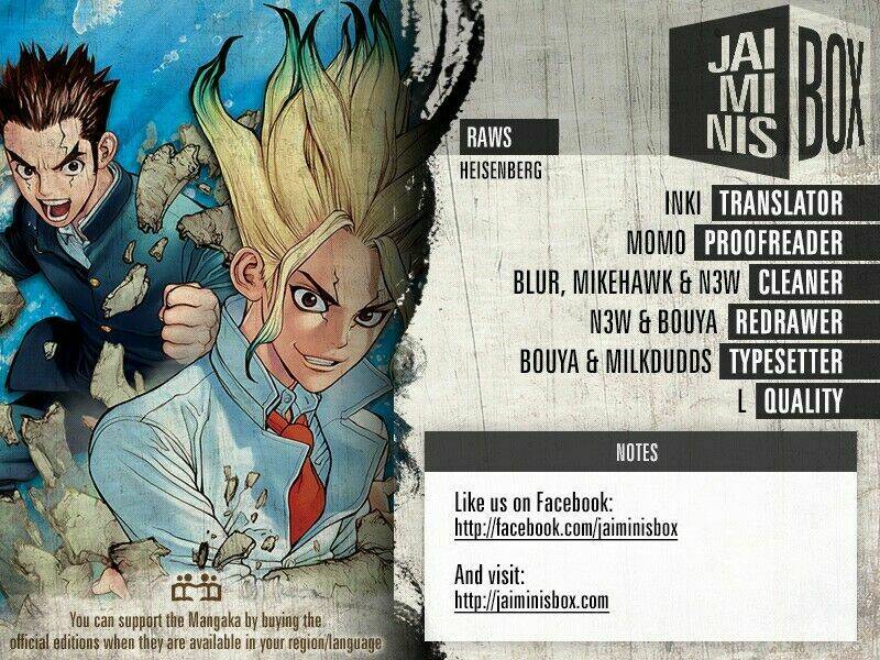 Dr.stone - Hồi Sinh Thế Giới: Chapter 23