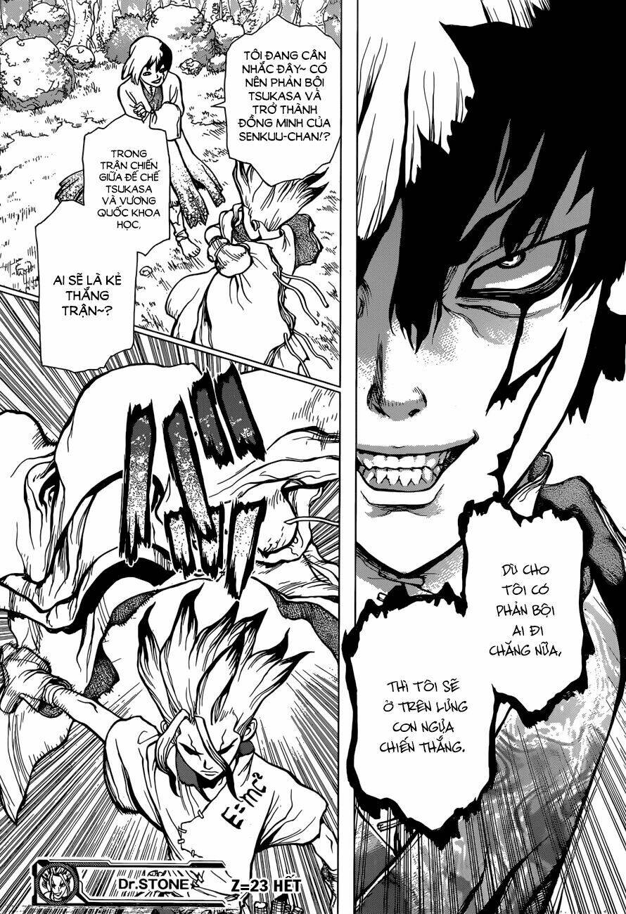 Dr.stone - Hồi Sinh Thế Giới: Chapter 23