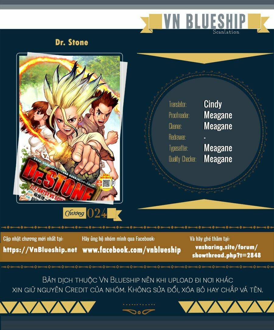 Dr.stone - Hồi Sinh Thế Giới: Chapter 24