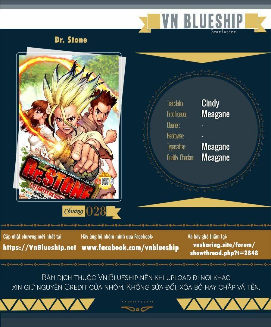Dr.stone - Hồi Sinh Thế Giới: Chapter 28