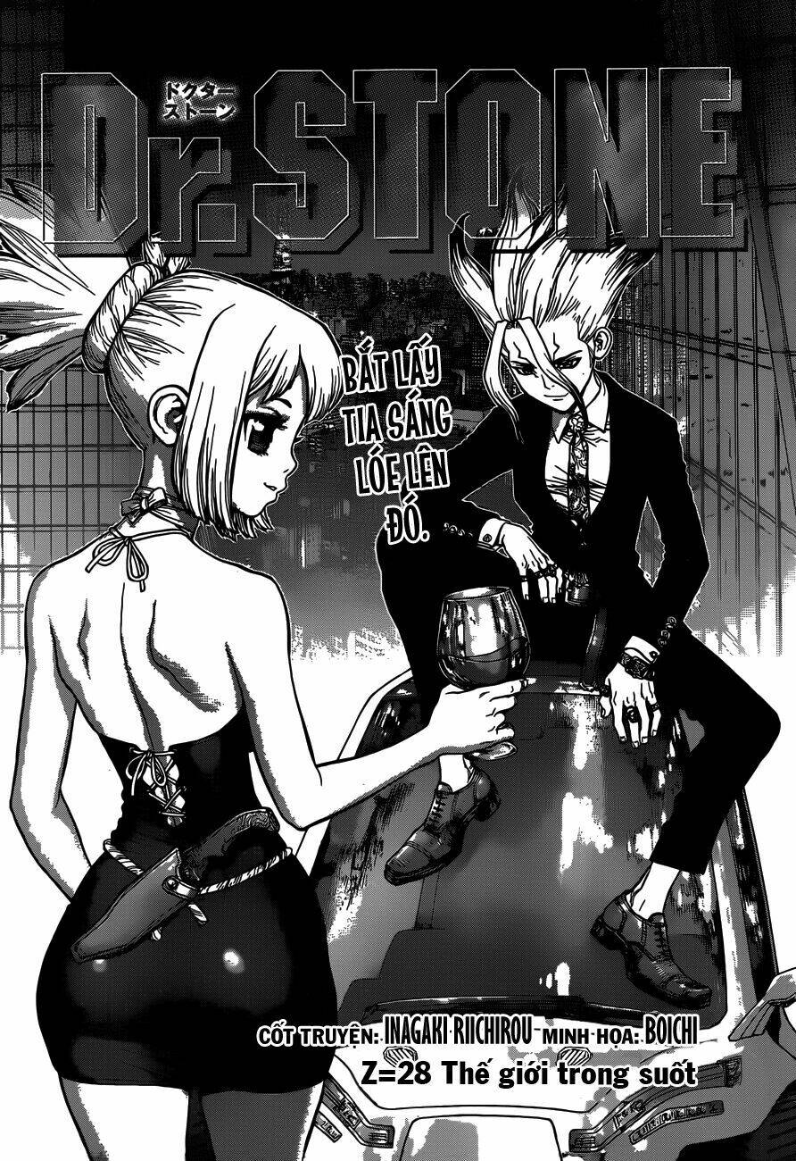 Dr.stone - Hồi Sinh Thế Giới: Chapter 28