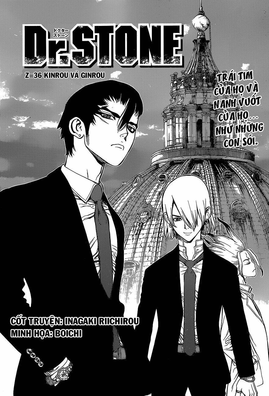 Dr.stone - Hồi Sinh Thế Giới: Chapter 36