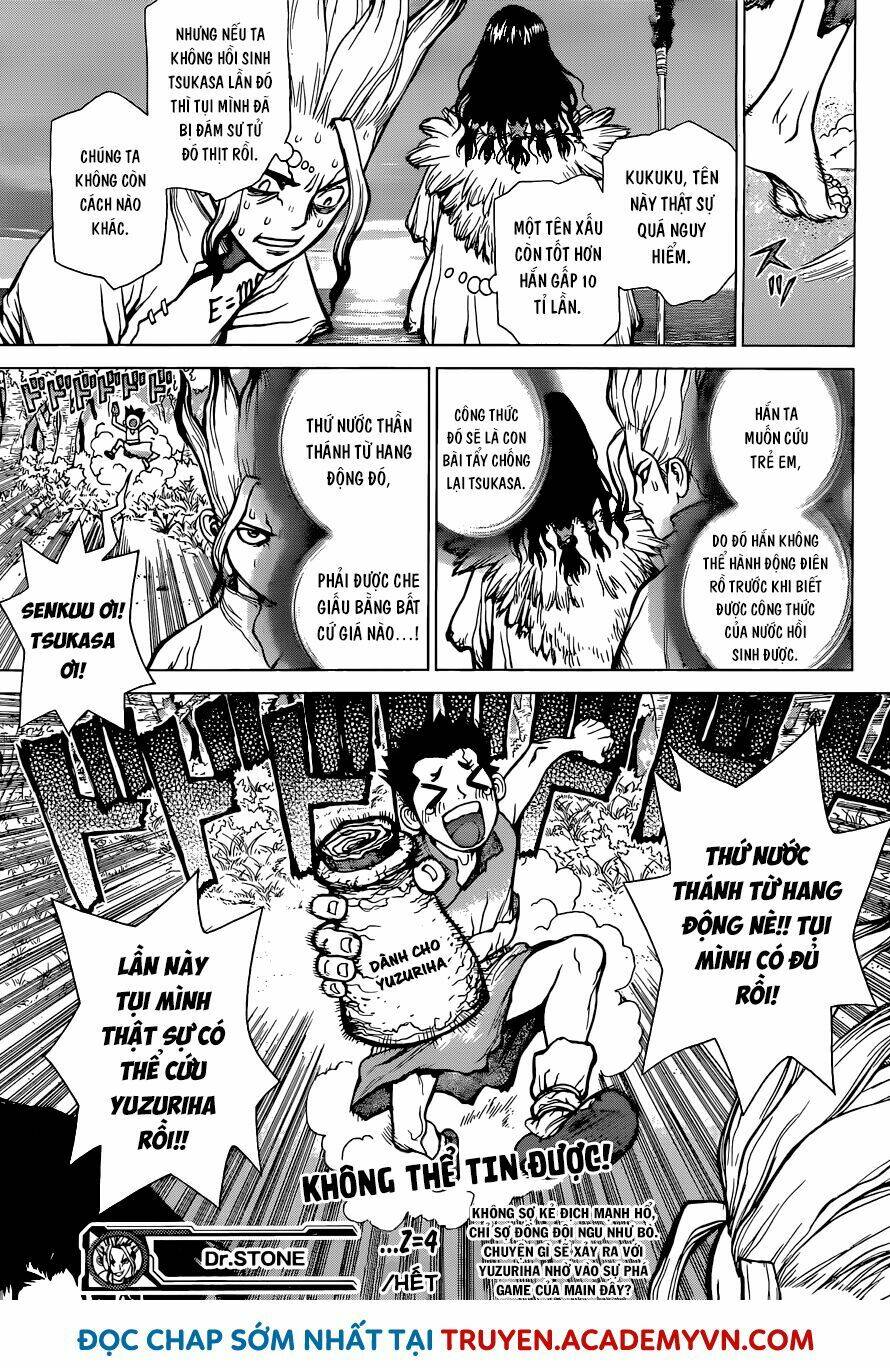 Dr.stone - Hồi Sinh Thế Giới: Chapter 4